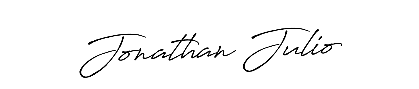It looks lik you need a new signature style for name Jonathan Julio. Design unique handwritten (Antro_Vectra_Bolder) signature with our free signature maker in just a few clicks. Jonathan Julio signature style 7 images and pictures png
