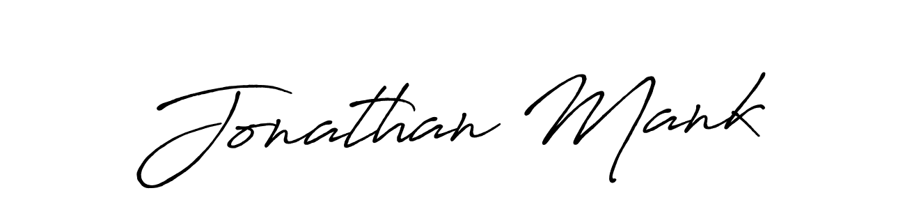Also You can easily find your signature by using the search form. We will create Jonathan Mank name handwritten signature images for you free of cost using Antro_Vectra_Bolder sign style. Jonathan Mank signature style 7 images and pictures png