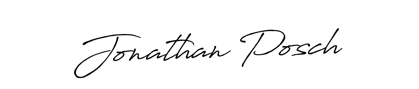 Use a signature maker to create a handwritten signature online. With this signature software, you can design (Antro_Vectra_Bolder) your own signature for name Jonathan Posch. Jonathan Posch signature style 7 images and pictures png