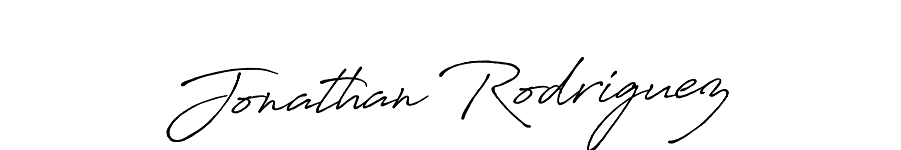 Create a beautiful signature design for name Jonathan Rodriguez. With this signature (Antro_Vectra_Bolder) fonts, you can make a handwritten signature for free. Jonathan Rodriguez signature style 7 images and pictures png