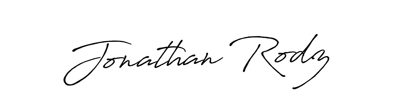 Use a signature maker to create a handwritten signature online. With this signature software, you can design (Antro_Vectra_Bolder) your own signature for name Jonathan Rodz. Jonathan Rodz signature style 7 images and pictures png