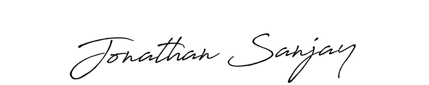 You can use this online signature creator to create a handwritten signature for the name Jonathan Sanjay. This is the best online autograph maker. Jonathan Sanjay signature style 7 images and pictures png