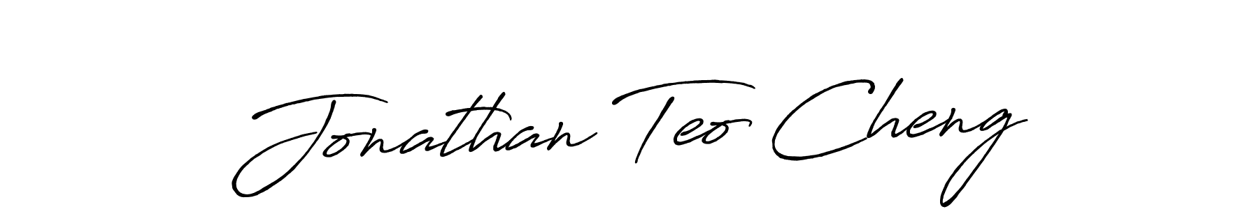 The best way (Antro_Vectra_Bolder) to make a short signature is to pick only two or three words in your name. The name Jonathan Teo Cheng include a total of six letters. For converting this name. Jonathan Teo Cheng signature style 7 images and pictures png
