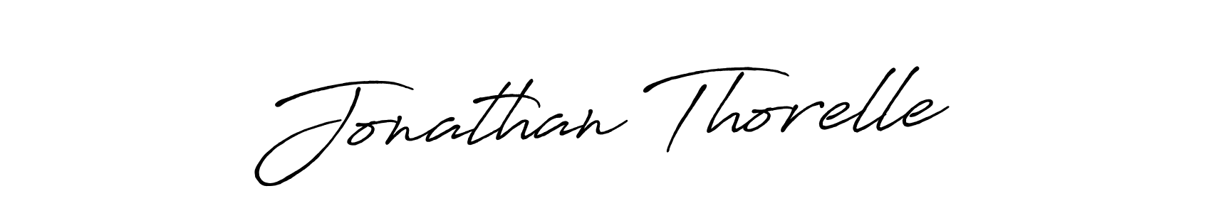 Create a beautiful signature design for name Jonathan Thorelle. With this signature (Antro_Vectra_Bolder) fonts, you can make a handwritten signature for free. Jonathan Thorelle signature style 7 images and pictures png