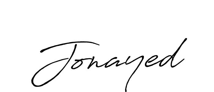 Make a beautiful signature design for name Jonayed. With this signature (Antro_Vectra_Bolder) style, you can create a handwritten signature for free. Jonayed signature style 7 images and pictures png