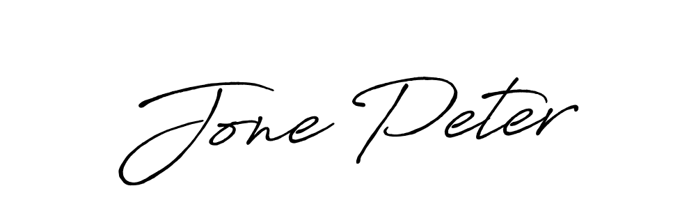 if you are searching for the best signature style for your name Jone Peter. so please give up your signature search. here we have designed multiple signature styles  using Antro_Vectra_Bolder. Jone Peter signature style 7 images and pictures png