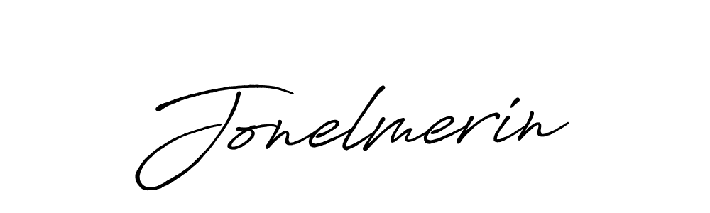 How to make Jonelmerin signature? Antro_Vectra_Bolder is a professional autograph style. Create handwritten signature for Jonelmerin name. Jonelmerin signature style 7 images and pictures png