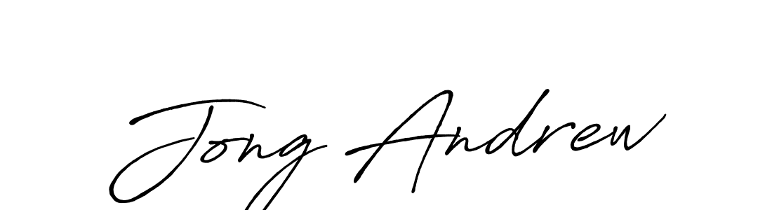 Once you've used our free online signature maker to create your best signature Antro_Vectra_Bolder style, it's time to enjoy all of the benefits that Jong Andrew name signing documents. Jong Andrew signature style 7 images and pictures png