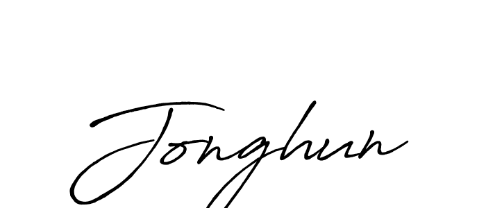 if you are searching for the best signature style for your name Jonghun. so please give up your signature search. here we have designed multiple signature styles  using Antro_Vectra_Bolder. Jonghun signature style 7 images and pictures png