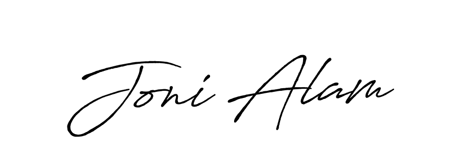 Once you've used our free online signature maker to create your best signature Antro_Vectra_Bolder style, it's time to enjoy all of the benefits that Joni Alam name signing documents. Joni Alam signature style 7 images and pictures png