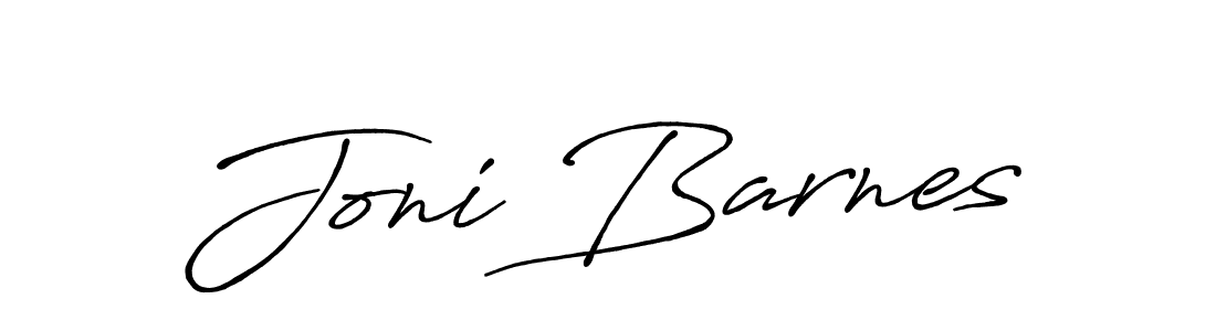 Design your own signature with our free online signature maker. With this signature software, you can create a handwritten (Antro_Vectra_Bolder) signature for name Joni Barnes. Joni Barnes signature style 7 images and pictures png