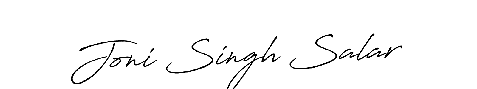 Also You can easily find your signature by using the search form. We will create Joni Singh Salar name handwritten signature images for you free of cost using Antro_Vectra_Bolder sign style. Joni Singh Salar signature style 7 images and pictures png