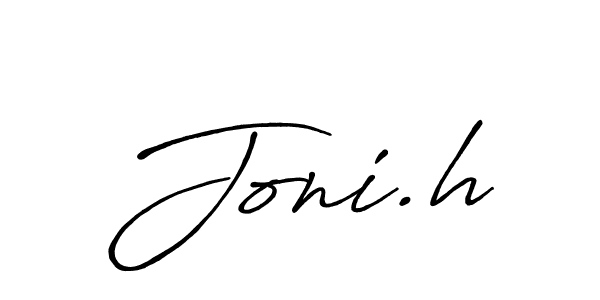 How to make Joni.h signature? Antro_Vectra_Bolder is a professional autograph style. Create handwritten signature for Joni.h name. Joni.h signature style 7 images and pictures png