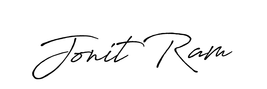 Here are the top 10 professional signature styles for the name Jonit Ram. These are the best autograph styles you can use for your name. Jonit Ram signature style 7 images and pictures png