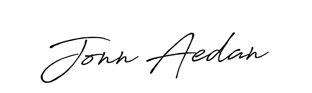 Use a signature maker to create a handwritten signature online. With this signature software, you can design (Antro_Vectra_Bolder) your own signature for name Jonn Aedan. Jonn Aedan signature style 7 images and pictures png