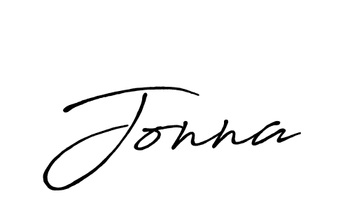 Similarly Antro_Vectra_Bolder is the best handwritten signature design. Signature creator online .You can use it as an online autograph creator for name Jonna. Jonna signature style 7 images and pictures png