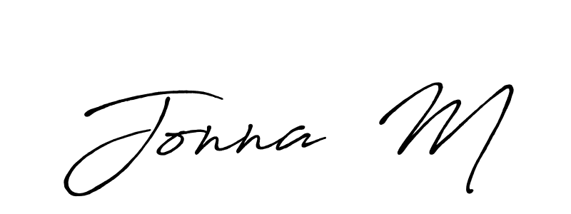 Check out images of Autograph of Jonna  M name. Actor Jonna  M Signature Style. Antro_Vectra_Bolder is a professional sign style online. Jonna  M signature style 7 images and pictures png