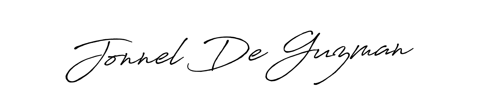 Similarly Antro_Vectra_Bolder is the best handwritten signature design. Signature creator online .You can use it as an online autograph creator for name Jonnel De Guzman. Jonnel De Guzman signature style 7 images and pictures png