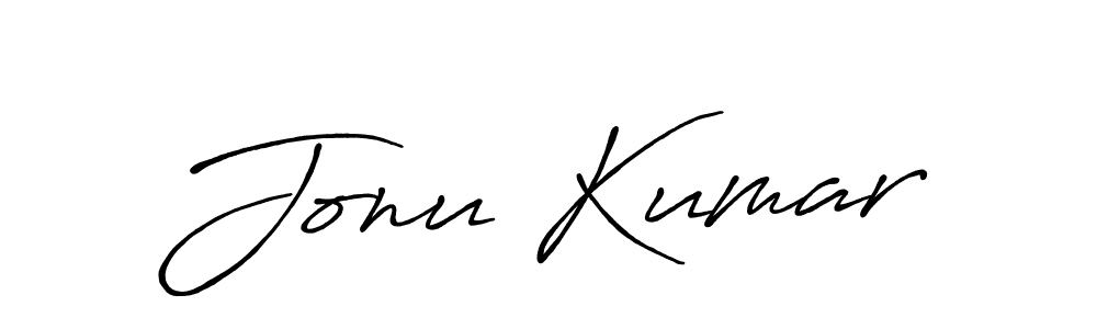 Make a short Jonu Kumar signature style. Manage your documents anywhere anytime using Antro_Vectra_Bolder. Create and add eSignatures, submit forms, share and send files easily. Jonu Kumar signature style 7 images and pictures png