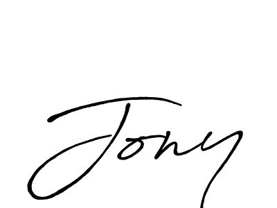 You should practise on your own different ways (Antro_Vectra_Bolder) to write your name (Jony) in signature. don't let someone else do it for you. Jony signature style 7 images and pictures png