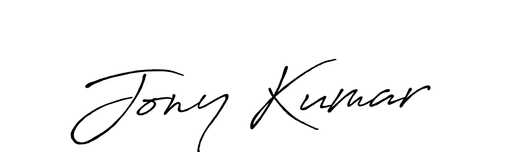 Also You can easily find your signature by using the search form. We will create Jony Kumar name handwritten signature images for you free of cost using Antro_Vectra_Bolder sign style. Jony Kumar signature style 7 images and pictures png