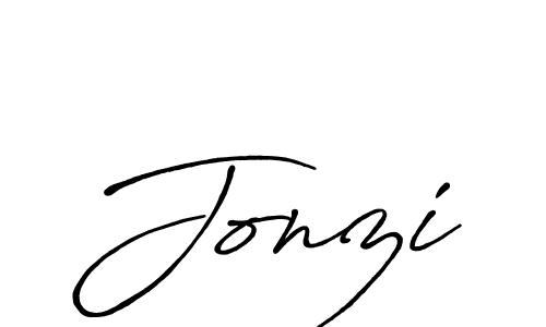 Best and Professional Signature Style for Jonzi. Antro_Vectra_Bolder Best Signature Style Collection. Jonzi signature style 7 images and pictures png