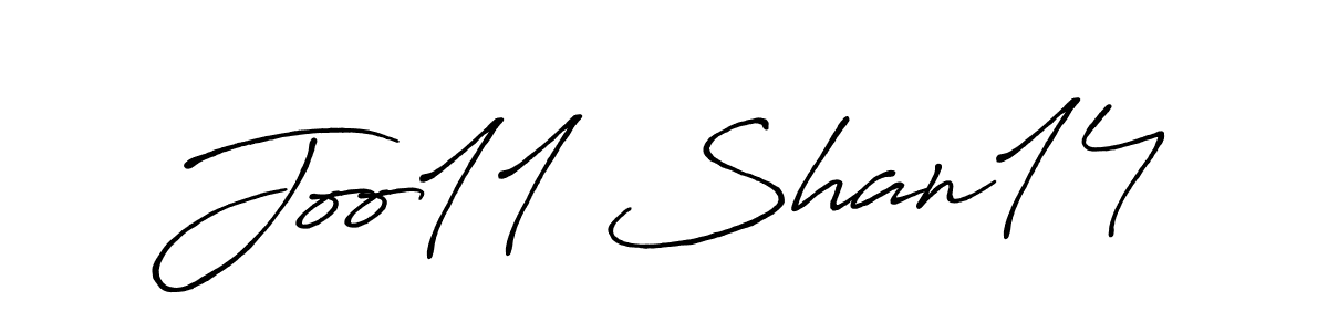 Also You can easily find your signature by using the search form. We will create Joo11 Shan14 name handwritten signature images for you free of cost using Antro_Vectra_Bolder sign style. Joo11 Shan14 signature style 7 images and pictures png