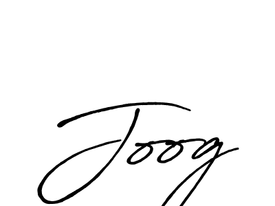 How to make Joog name signature. Use Antro_Vectra_Bolder style for creating short signs online. This is the latest handwritten sign. Joog signature style 7 images and pictures png