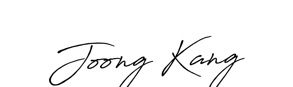 Design your own signature with our free online signature maker. With this signature software, you can create a handwritten (Antro_Vectra_Bolder) signature for name Joong Kang. Joong Kang signature style 7 images and pictures png