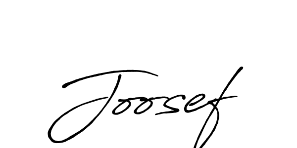 How to make Joosef signature? Antro_Vectra_Bolder is a professional autograph style. Create handwritten signature for Joosef name. Joosef signature style 7 images and pictures png