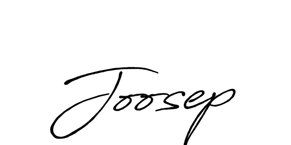 Create a beautiful signature design for name Joosep. With this signature (Antro_Vectra_Bolder) fonts, you can make a handwritten signature for free. Joosep signature style 7 images and pictures png