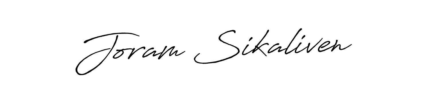 Also we have Joram Sikaliven name is the best signature style. Create professional handwritten signature collection using Antro_Vectra_Bolder autograph style. Joram Sikaliven signature style 7 images and pictures png