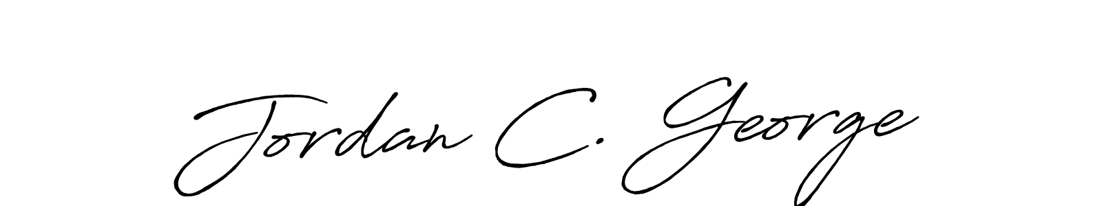 You should practise on your own different ways (Antro_Vectra_Bolder) to write your name (Jordan C. George) in signature. don't let someone else do it for you. Jordan C. George signature style 7 images and pictures png