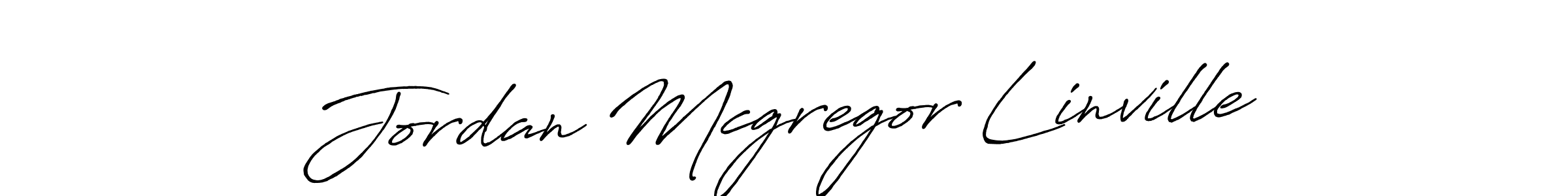 Design your own signature with our free online signature maker. With this signature software, you can create a handwritten (Antro_Vectra_Bolder) signature for name Jordan Mcgregor Linville. Jordan Mcgregor Linville signature style 7 images and pictures png