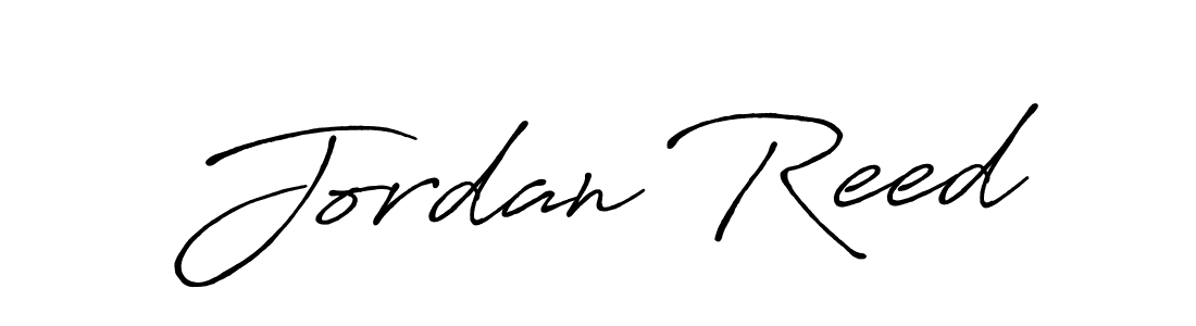 Create a beautiful signature design for name Jordan Reed. With this signature (Antro_Vectra_Bolder) fonts, you can make a handwritten signature for free. Jordan Reed signature style 7 images and pictures png