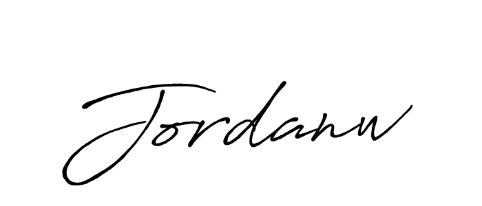 Best and Professional Signature Style for Jordanw. Antro_Vectra_Bolder Best Signature Style Collection. Jordanw signature style 7 images and pictures png