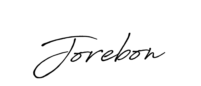 Once you've used our free online signature maker to create your best signature Antro_Vectra_Bolder style, it's time to enjoy all of the benefits that Jorebon name signing documents. Jorebon signature style 7 images and pictures png