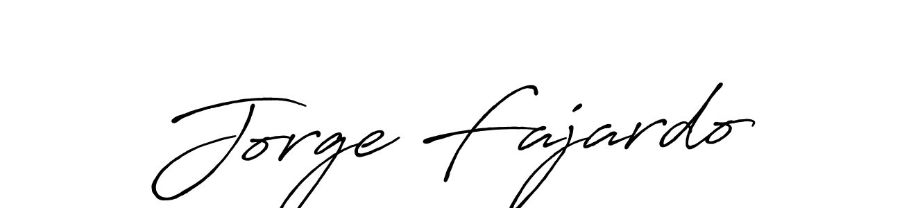 Also we have Jorge Fajardo name is the best signature style. Create professional handwritten signature collection using Antro_Vectra_Bolder autograph style. Jorge Fajardo signature style 7 images and pictures png