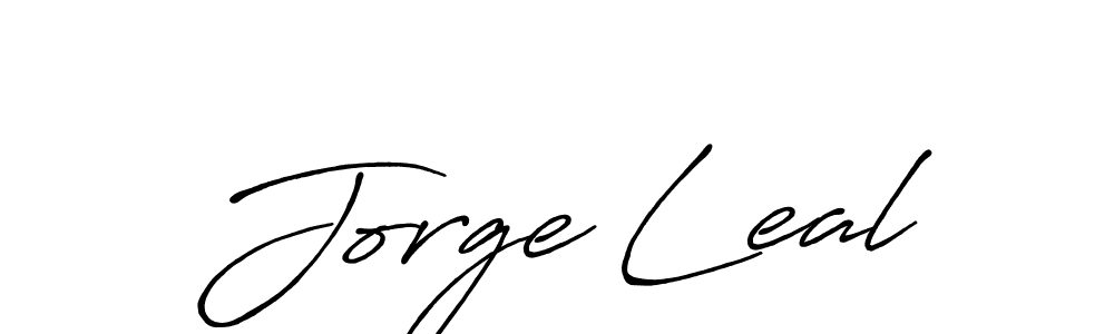 Antro_Vectra_Bolder is a professional signature style that is perfect for those who want to add a touch of class to their signature. It is also a great choice for those who want to make their signature more unique. Get Jorge Leal name to fancy signature for free. Jorge Leal signature style 7 images and pictures png