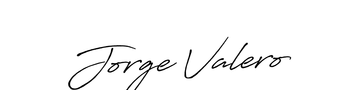 It looks lik you need a new signature style for name Jorge Valero. Design unique handwritten (Antro_Vectra_Bolder) signature with our free signature maker in just a few clicks. Jorge Valero signature style 7 images and pictures png