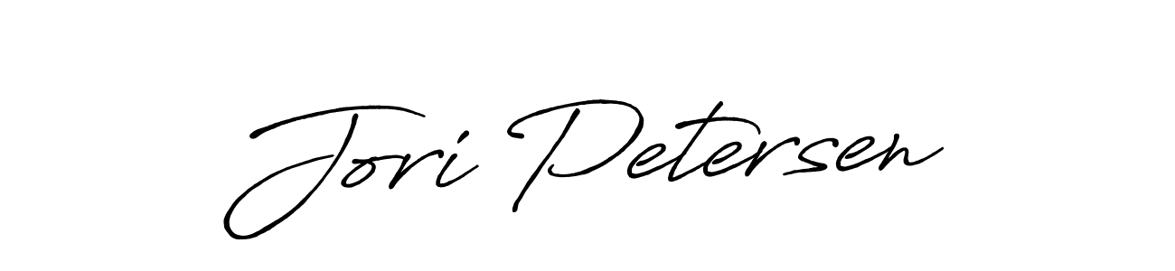 How to Draw Jori Petersen signature style? Antro_Vectra_Bolder is a latest design signature styles for name Jori Petersen. Jori Petersen signature style 7 images and pictures png