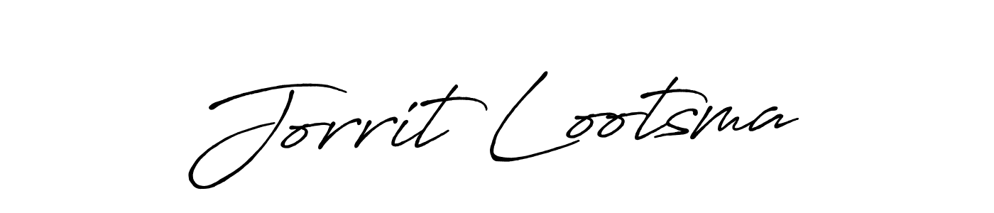 Also You can easily find your signature by using the search form. We will create Jorrit Lootsma name handwritten signature images for you free of cost using Antro_Vectra_Bolder sign style. Jorrit Lootsma signature style 7 images and pictures png