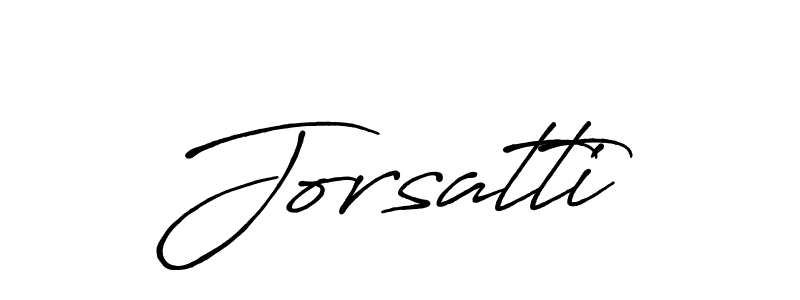 Make a beautiful signature design for name Jorsatti. Use this online signature maker to create a handwritten signature for free. Jorsatti signature style 7 images and pictures png