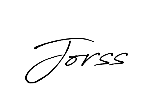 You should practise on your own different ways (Antro_Vectra_Bolder) to write your name (Jorss) in signature. don't let someone else do it for you. Jorss signature style 7 images and pictures png