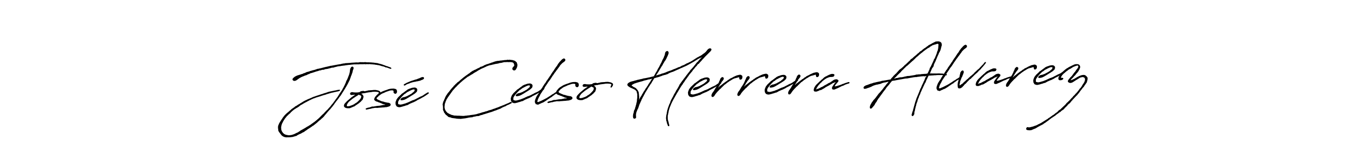 How to make José Celso Herrera Alvarez signature? Antro_Vectra_Bolder is a professional autograph style. Create handwritten signature for José Celso Herrera Alvarez name. José Celso Herrera Alvarez signature style 7 images and pictures png