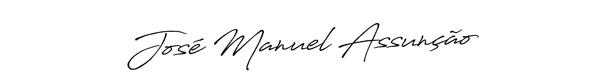 How to make José Manuel Assunção name signature. Use Antro_Vectra_Bolder style for creating short signs online. This is the latest handwritten sign. José Manuel Assunção signature style 7 images and pictures png