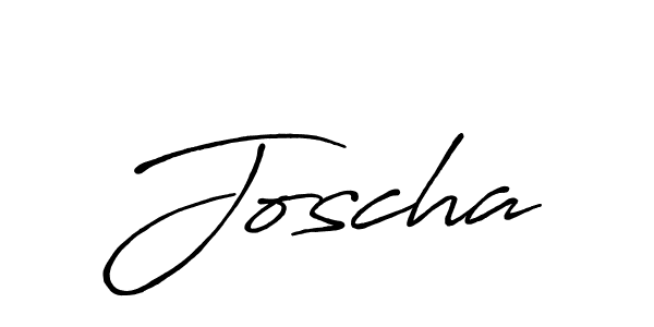 Create a beautiful signature design for name Joscha. With this signature (Antro_Vectra_Bolder) fonts, you can make a handwritten signature for free. Joscha signature style 7 images and pictures png