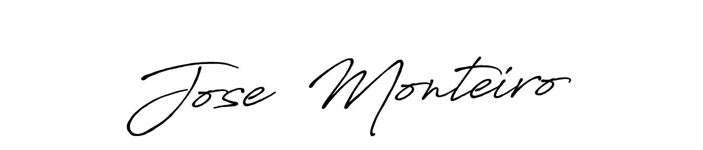 Make a beautiful signature design for name Jose  Monteiro. Use this online signature maker to create a handwritten signature for free. Jose  Monteiro signature style 7 images and pictures png