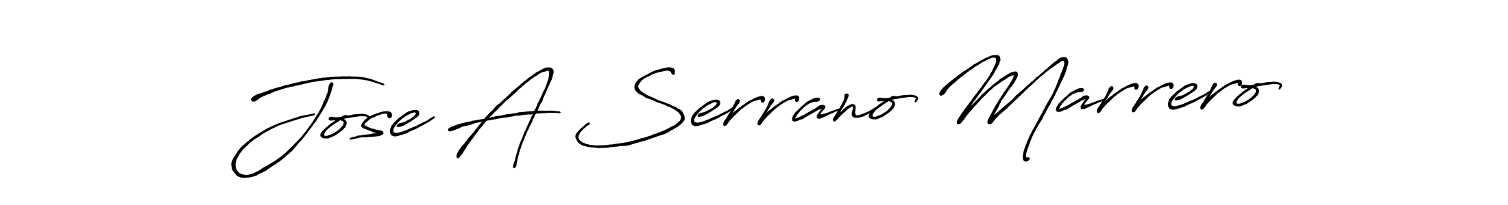 You should practise on your own different ways (Antro_Vectra_Bolder) to write your name (Jose A Serrano Marrero) in signature. don't let someone else do it for you. Jose A Serrano Marrero signature style 7 images and pictures png