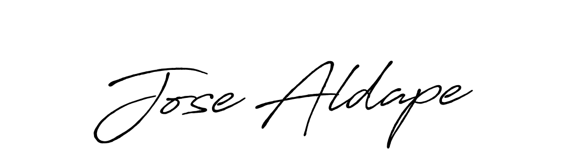 Make a beautiful signature design for name Jose Aldape. Use this online signature maker to create a handwritten signature for free. Jose Aldape signature style 7 images and pictures png